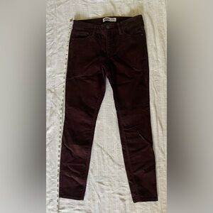 Old Navy women’s Corduroy Pants in Deep Brown